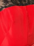 inverted pleat flared dress