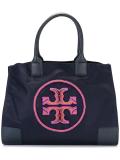 Ella beaded logo tote