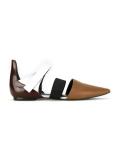 leather ballerinas