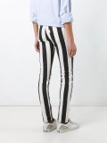striped skinny jeans