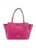 Valentino Garavani Rockstud trapeze tote