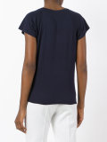 bird print T-shirt