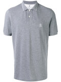 embroidered logo polo shirt 