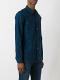 allover dots print shirt