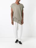 pleat detail tunic