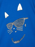 cat print T-shirt 