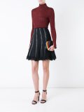 rainbow layered clutch bag
