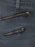 zipper skinny jeans 
