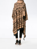 embroidered scarf cape 
