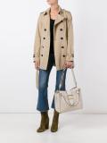 front buckle tote