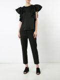 ruffle sleeve blouse