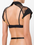 lace-detail harness