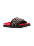 embellished flat sandals