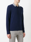 collar sweatshirt 