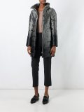 tweed tonal padded coat