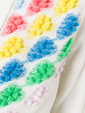 embroidered knitted cardigan