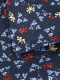 lily print pocket square