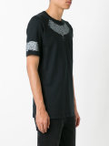 compass print T-shirt