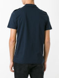 gold buttons polo shirt 