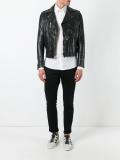 cropped biker jacket