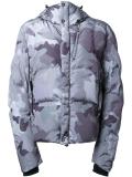 camouflage hooded padded jacket