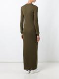 long knit dress