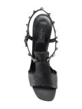 Valentino Garavani Rockstud Rolling peep toe sandals