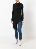 asymmetric blouse 