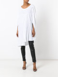 oversized distressed T-shirt 