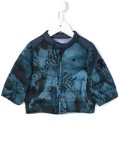 printed puffer jacket 