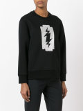 printed sweatshirt