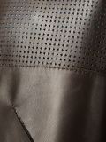 perforated hooded jacket