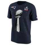 Men's Nike New England Patriots NFL Super Bowl 51 Trophy T-Shirt