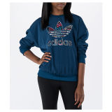 Women's adidas Originals Trefoil Logo Crew Sweatshirt
