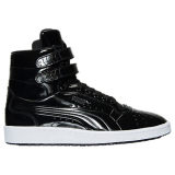 Men's Puma Sky II Hi Patent Emboss Casual Shoes