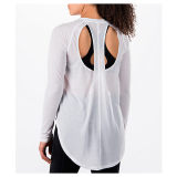 Women's Under Armour Breathe Open Back Studio Training Shirt