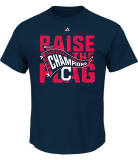 Men's Majestic Cleveland Indians League Championsip T-Shirt