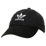Women's adidas Originals Precurved Washed Strapback Hat
