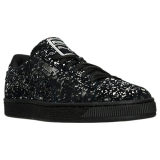 Men's Puma Suede Splatter Metallic Casual Shoes