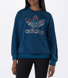 Women's adidas Originals Trefoil Logo Crew Sweatshirt