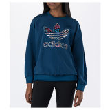 Women's adidas Originals Trefoil Logo Crew Sweatshirt