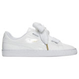 Women's Puma Basket Heart Patent Casual Shoes