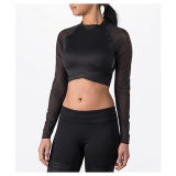 Women's Reebok Studio Cardio Long-Sleeve Crop Training Top