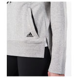 Women's adidas Herringbone Half-Zip Hoodie