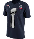 Men's Nike New England Patriots NFL Super Bowl 51 Trophy T-Shirt