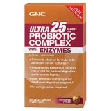 GNC Ultra 25 Billion CFUs Probiotic Complex with Enzymes - NEW VALUE SIZE