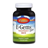 Carlson® E-Gems® Elite Natural Vitamin E - 400 IU