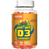 Jarrow Formulas® Yum-Yum D3 Gummies - Orange, Lemon & Strawberry