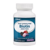 GNC Fast Dissolving Biotin - Mixed Berry