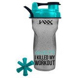 28oz JAXX™ Glitter Shaker Cup - Guilty I killed my workout